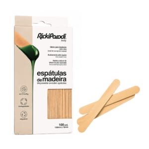 espátula de madera de 15 cm